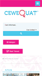 Mobile Screenshot of cewequat.com